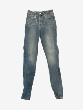 Levi’s Premium Mile High Super Skinny Jeans, Medium Wash High Rise Stretch